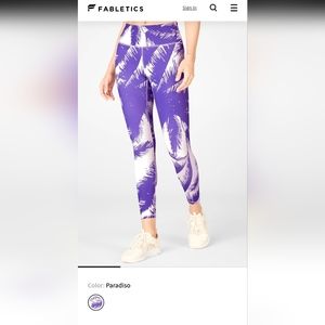 1X fabletic workout leggings, NWT